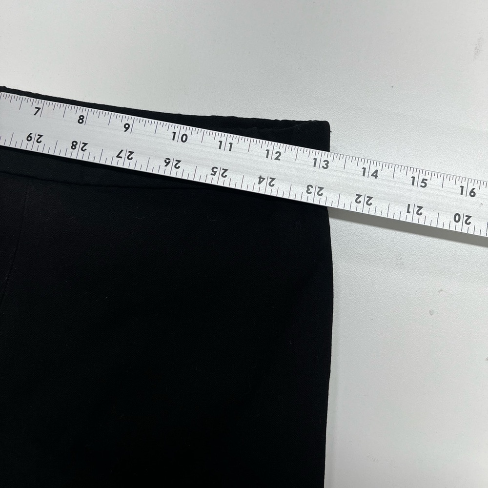 Kate Spade Bi-stretch Cropped Pants In Black Size 2 - Picture 11 of 16